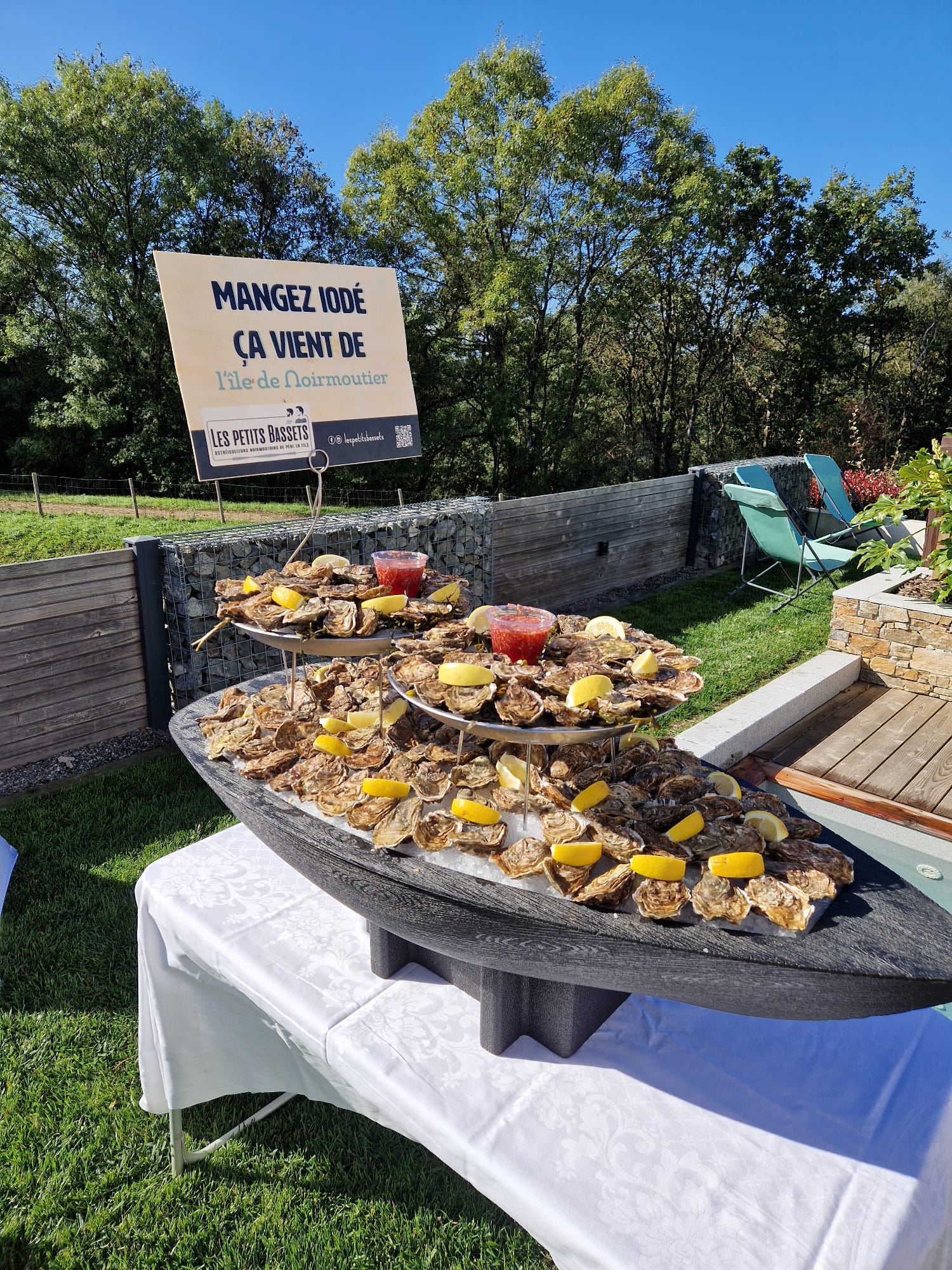 photo d'un bar à huitre près de Montaigu Vendée